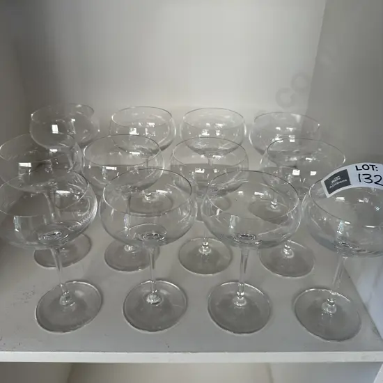 12  Spiegelau Champagne/cocktail saucers