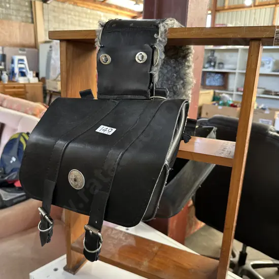 Willie & Max leather saddlebags