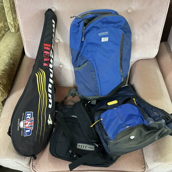 3 day packs and racket