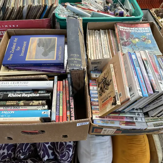 Books inc  set of Westerns and Science Mechanics