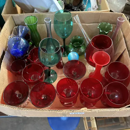 Coloured glass