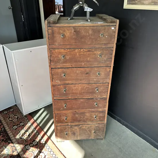 Early Pine parts drawers