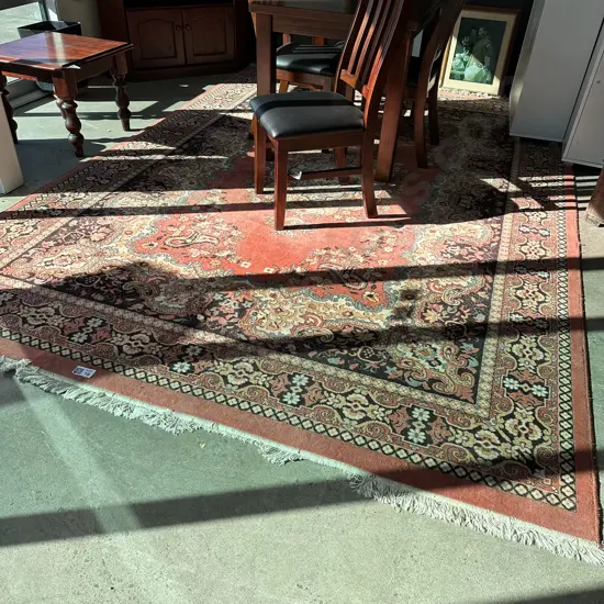 Large woolen Romanian rug