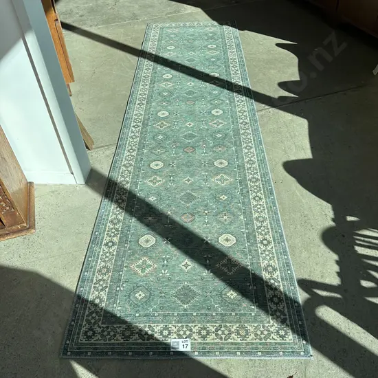 Persian pattern modern hall runner (not woven) 2980 x 800
