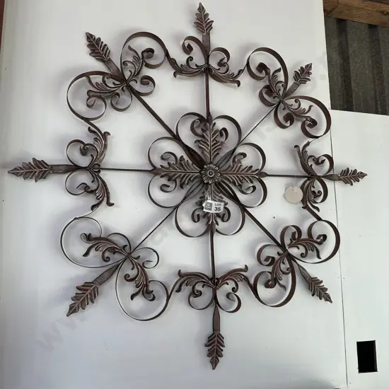Metal wall art