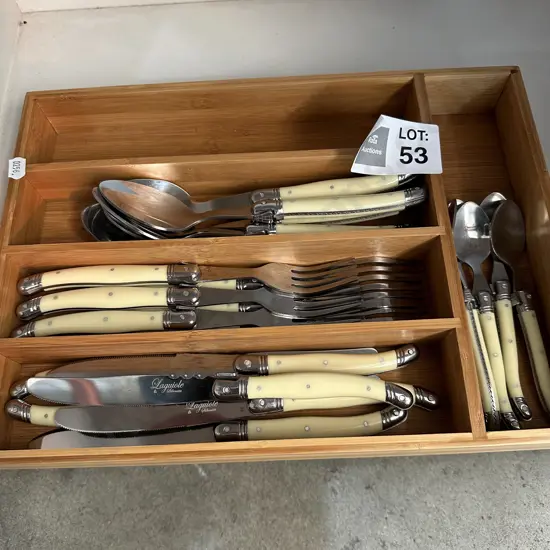 24pc French Laguiole cutlery set