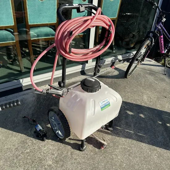 sprayer with spare pump