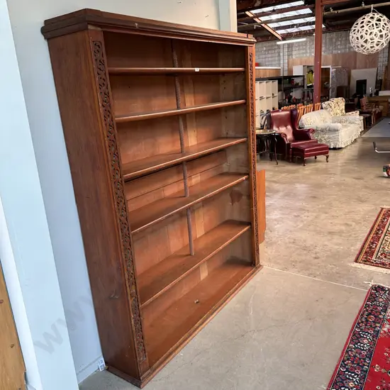 Colonial bookcase ex Peach Gully Homestead