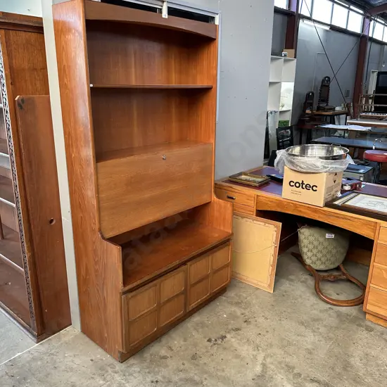 Mid century wall unit