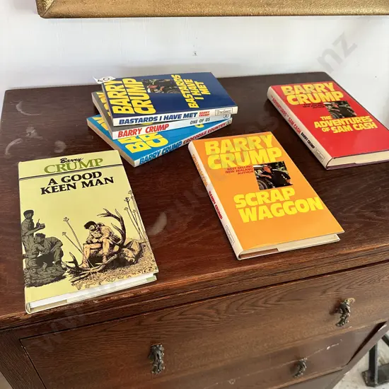 6 barry crump books
