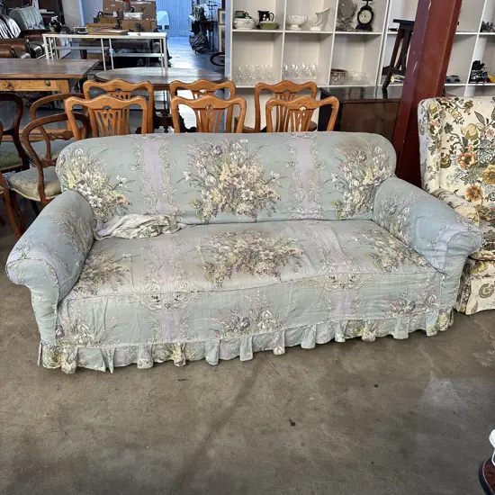 vintage rolled arm sofa