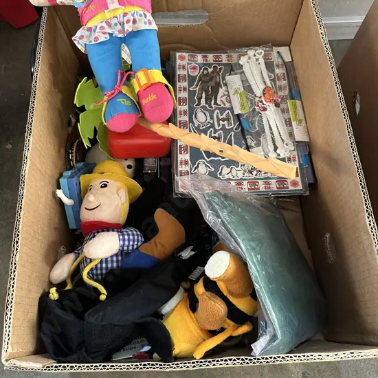 box toys etc