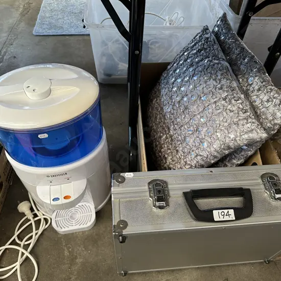 water filter aliminium case cushions