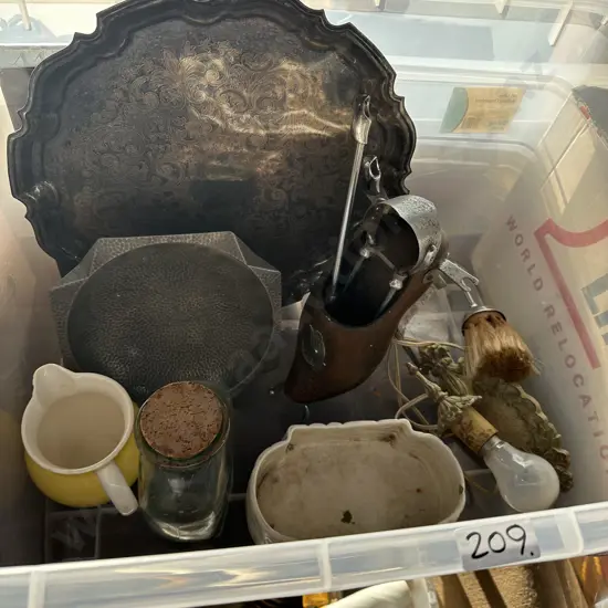 bin tray fire set wall light etc