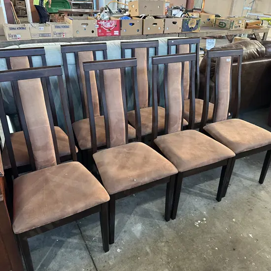 8 dinning chairs