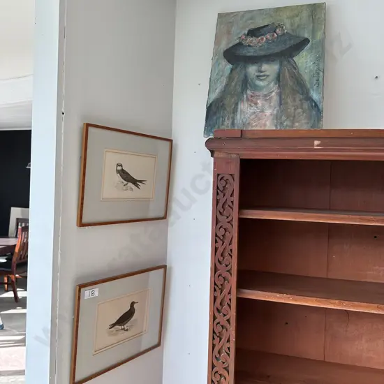 Pr bird prints plus painting