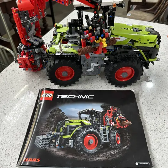 Large LEGO Claas Tractor