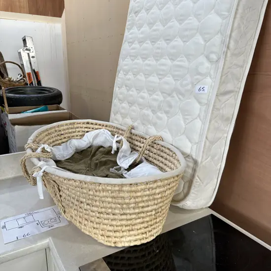 mattress and bassinett