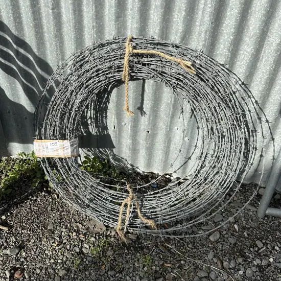 Roll of barbwire