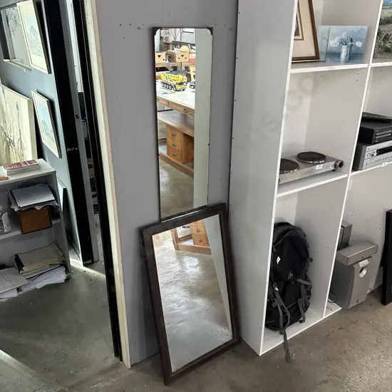 2 vintage mirrors