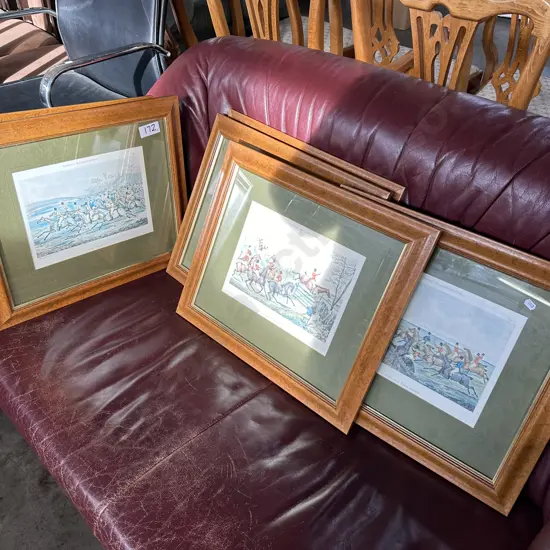 Set 6 hunting prints