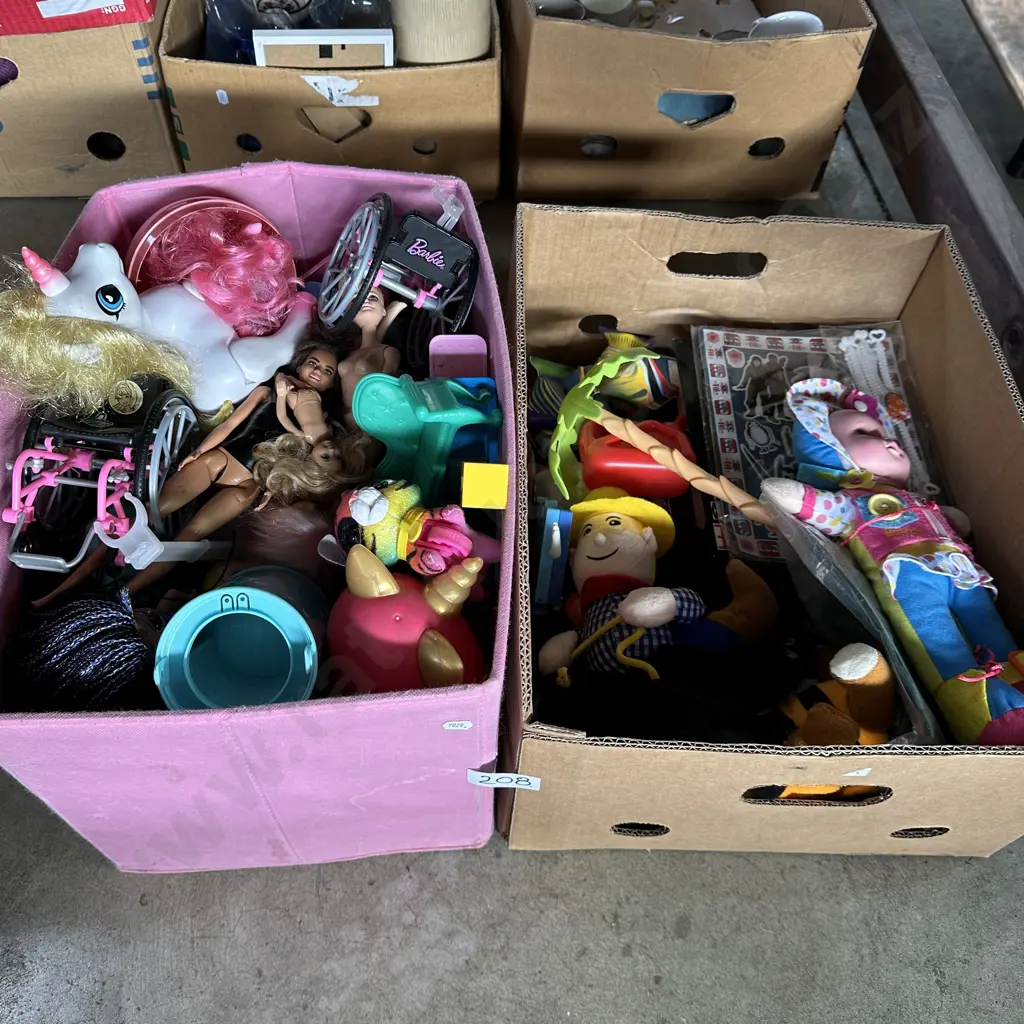 2 box toys etc Image 1++