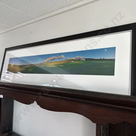 Framed signed photo of the Chateau