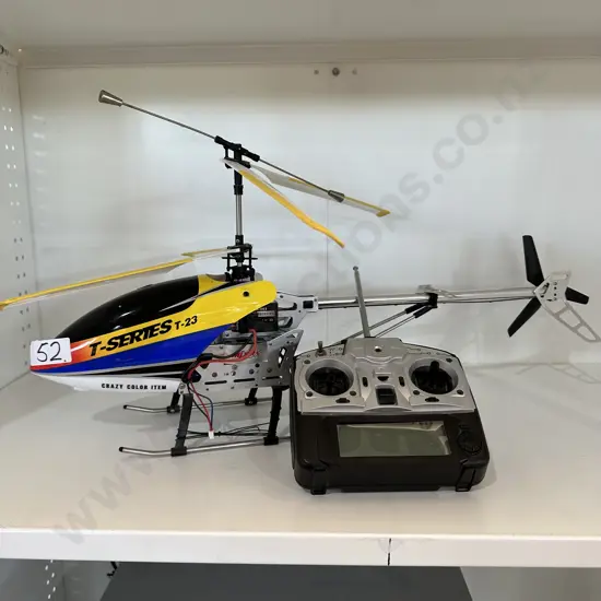 remote control helicopter- sold as working