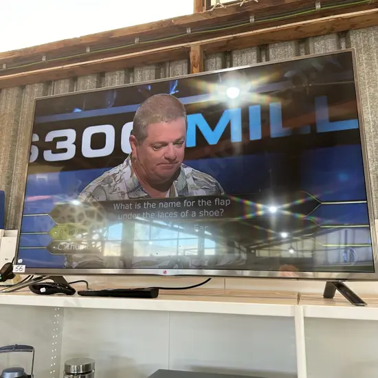 50 inch LG tv with remotes