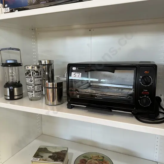 bench top oven camping lantern etc