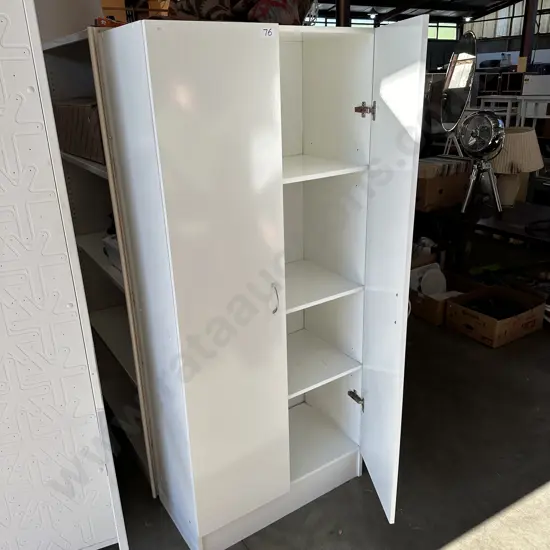 Cupboard, back boards need re attach