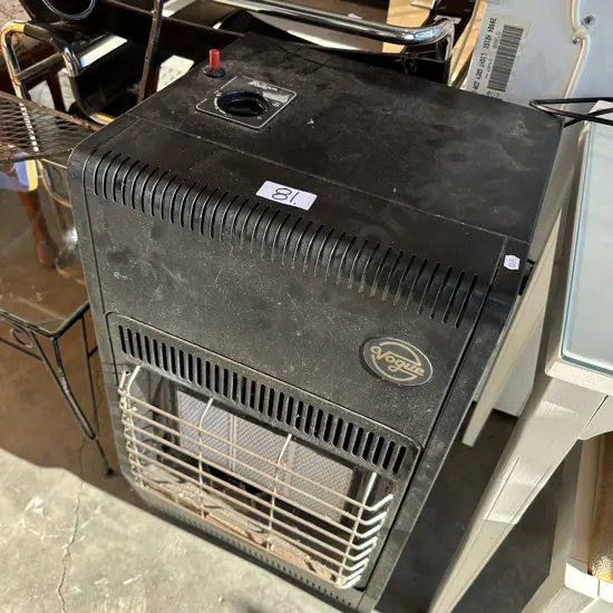 Gas heater and bottle