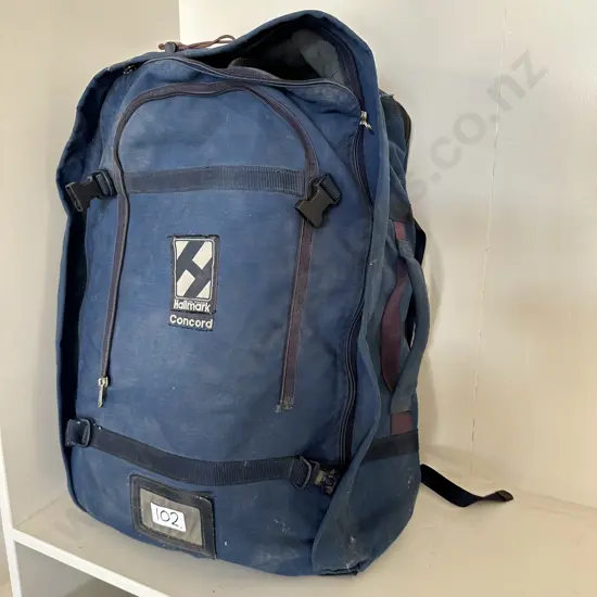 Backpack and contents