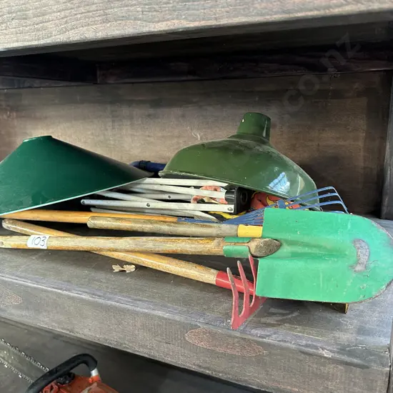 Kids tools and lampshades etc