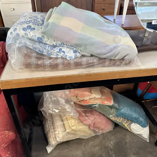 Blankets and cushions