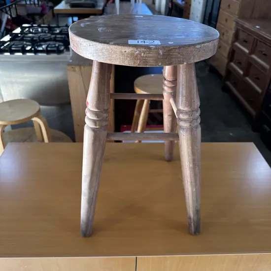 Wooden stool