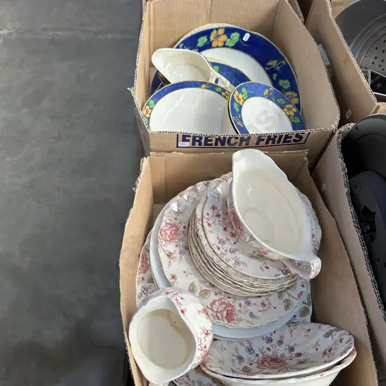 2 box dinnerware