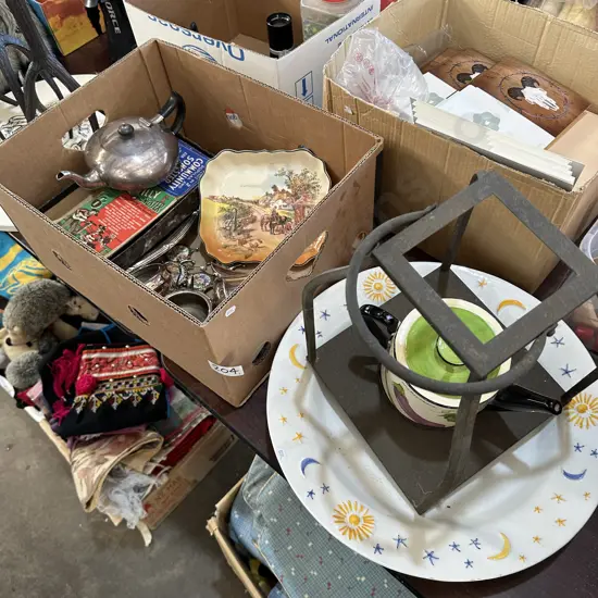 box lot, platter etc