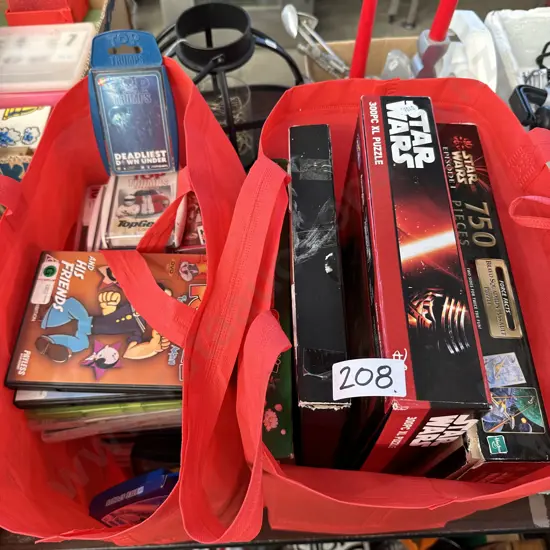 Games, DVDs, Top Trumps