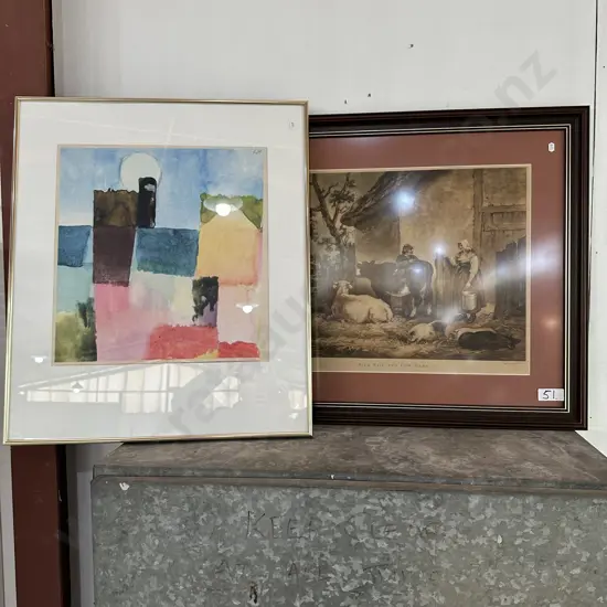 Modern and vintage prints