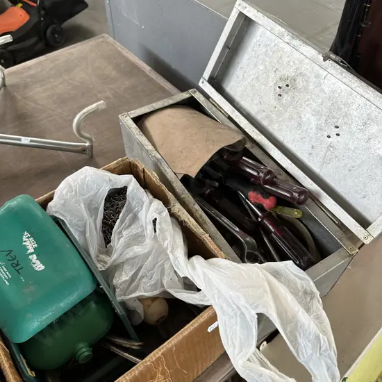 Tools and hardware, fishing rod