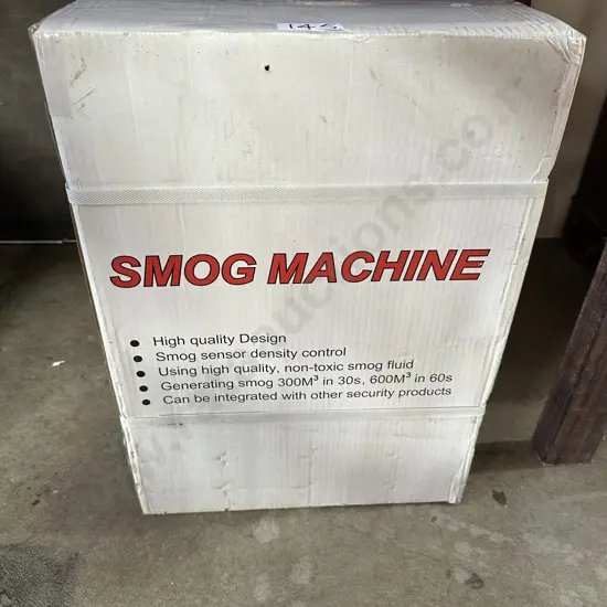 Security Smog machine (boxed)