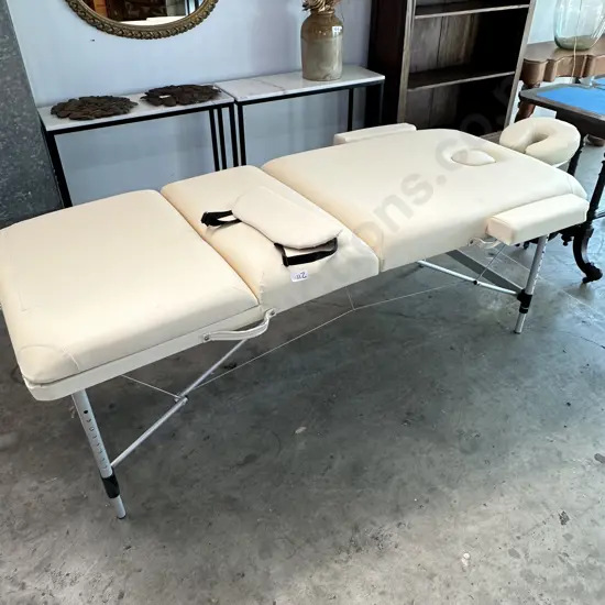 Portable massage table