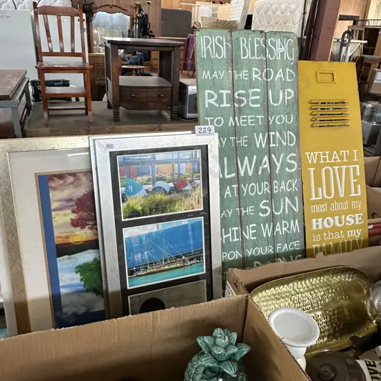 Prints and photos etc