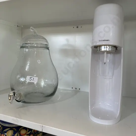 Soda stream and drink dispenser