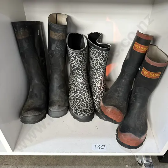3 Pr Gumboots ladies size