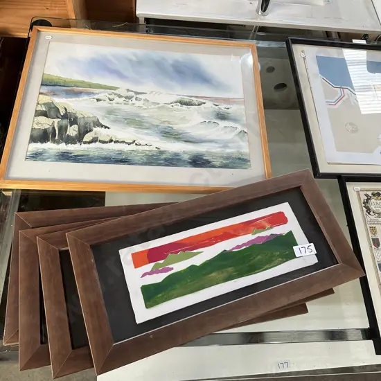 Selection pictures and maps etc