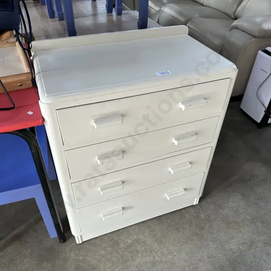 Painted chest drawers