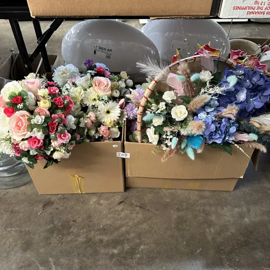 2 box flowers