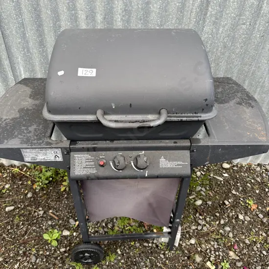 Small gas bbq